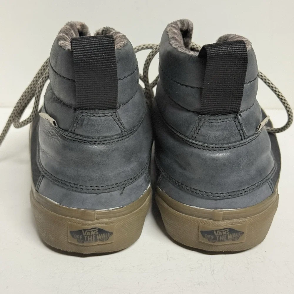 Vans Sk8 Hi Del Pato MTE Duck Boots Mens 7 Womens 8.5 Weather Resistant Black
